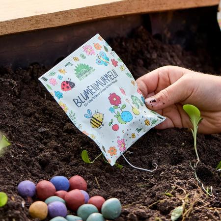 Blumenmurmeln für Bienenfreunde